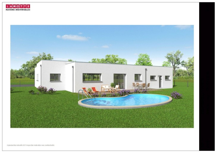 Terrain + Maison neuve de 140&nbsp;m² à Rezé