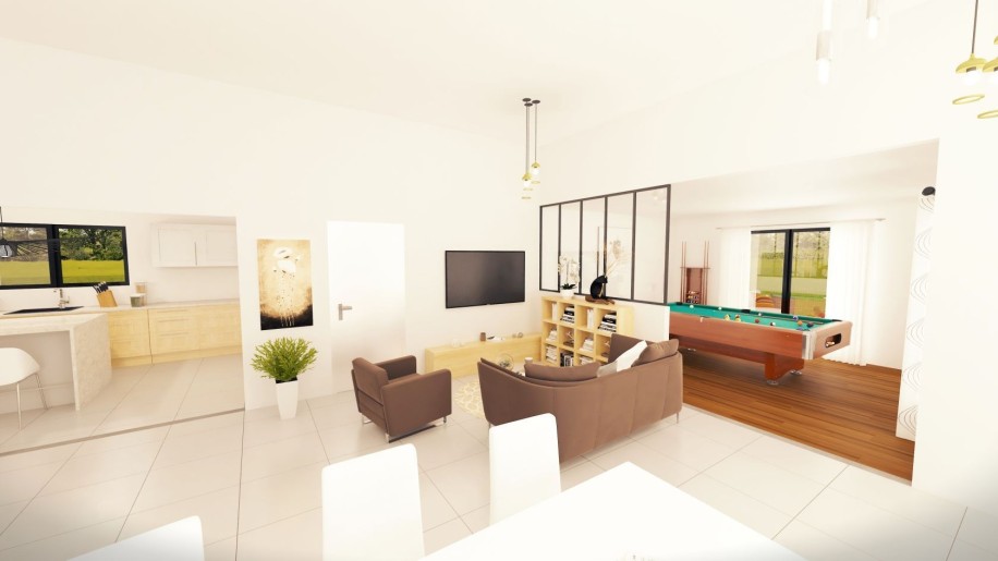 Terrain + Maison neuve de 177&nbsp;m² à Saint-Malo-de-Guersac