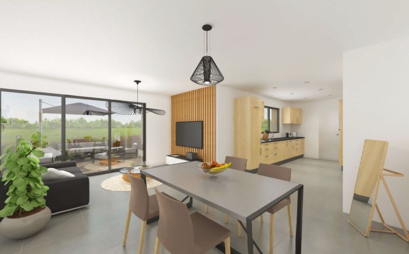 Terrain + Maison neuve de 177&nbsp;m² à Saint-Malo-de-Guersac