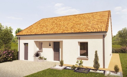 Terrain + Maison neuve de 71&nbsp;m² à Clisson