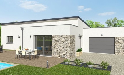 Terrain + Maison neuve de 112&nbsp;m² à Haute-Goulaine