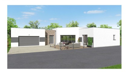 Terrain + Maison neuve de 140&nbsp;m² à Clisson