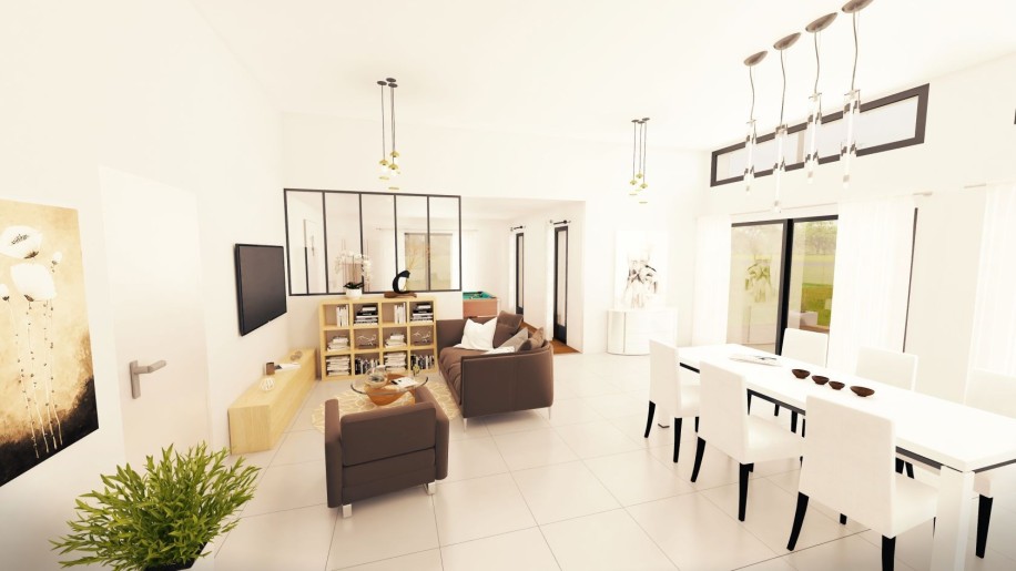 Terrain + Maison neuve de 140&nbsp;m² à Saint-Malo-de-Guersac