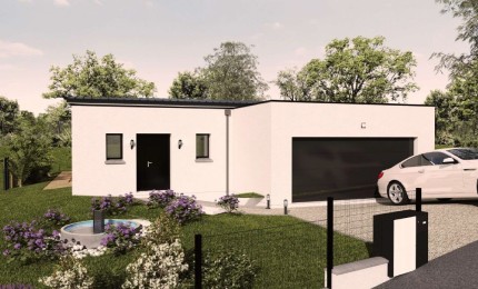 Terrain + Maison neuve de 153&nbsp;m² à Rezé