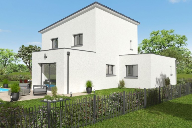 Terrain + Maison neuve de 132&nbsp;m² à Saint-Philbert-de-Grand-Lieu
