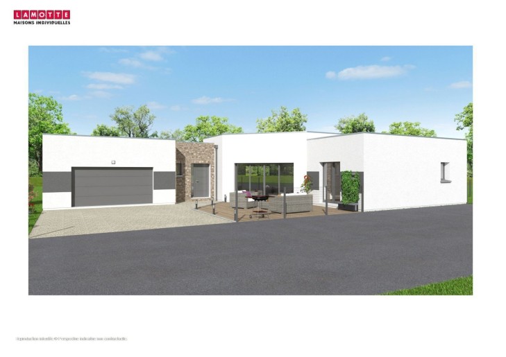 Terrain + Maison neuve de 140&nbsp;m² à Vertou