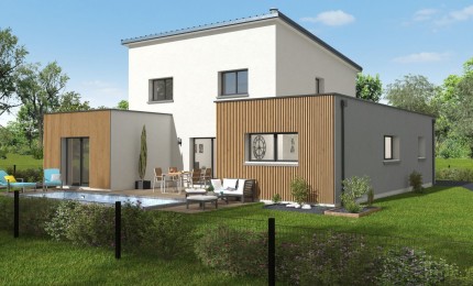 Terrain + Maison neuve de 177&nbsp;m² à Le Bignon