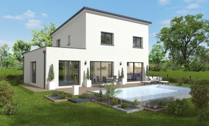 Terrain + Maison neuve de 149&nbsp;m² à Bouaye