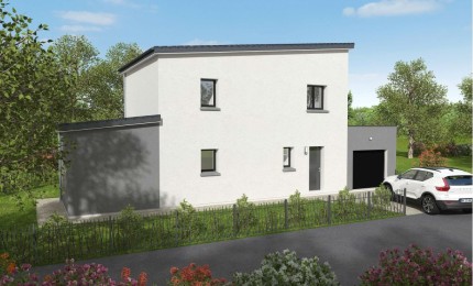 Terrain + Maison neuve de 114&nbsp;m² à Saint-Malo-de-Guersac