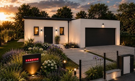 Terrain + Maison neuve de 153&nbsp;m² à Rezé