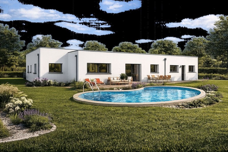 Terrain + Maison neuve de 140&nbsp;m² à Rezé