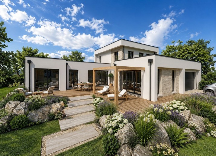 Terrain + Maison neuve de 177&nbsp;m² à La Plaine-sur-Mer