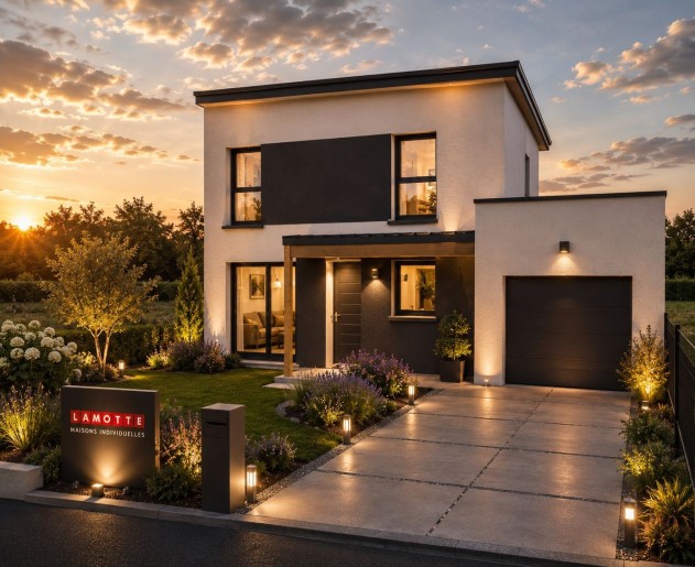 Terrain + Maison neuve de 93&nbsp;m² à Saint-Michel-Chef-Chef