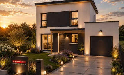 Terrain + Maison neuve de 93&nbsp;m² à Saint-Michel-Chef-Chef