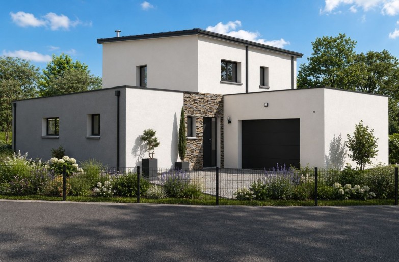 Terrain + Maison neuve de 177&nbsp;m² à Saint-Michel-Chef-Chef