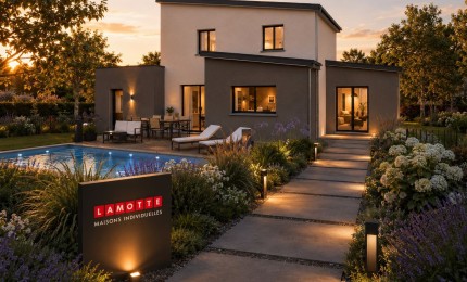 Terrain + Maison neuve de 114&nbsp;m² à Vertou