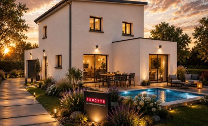 Terrain + Maison neuve de 132&nbsp;m² à Vertou