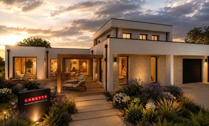 Terrain + Maison neuve de 177&nbsp;m² à Vertou