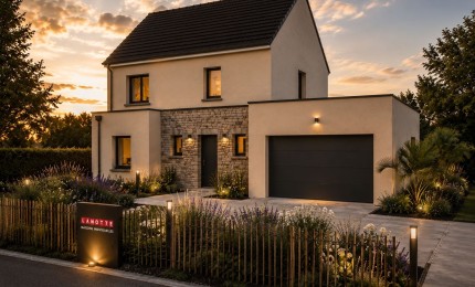 Terrain + Maison neuve de 121&nbsp;m² à La Chapelle-Heulin
