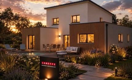 Terrain + Maison neuve de 177&nbsp;m² à Le Bignon