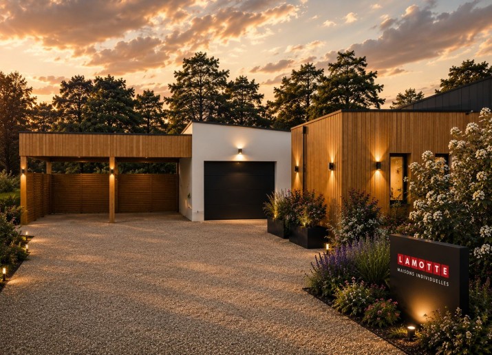 Terrain + Maison neuve de 140&nbsp;m² à Les Sorinières
