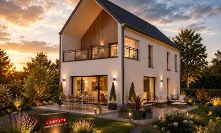 Terrain + Maison neuve de 134&nbsp;m² à Vigneux-de-Bretagne