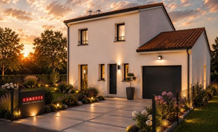 Terrain + Maison neuve de 104&nbsp;m² à Saint-Julien-de-Concelles