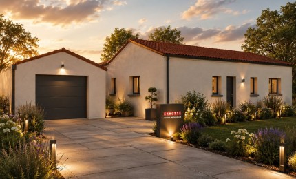 Terrain + Maison neuve de 113&nbsp;m² à Haute-Goulaine