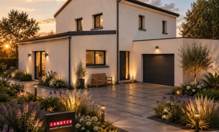 Terrain + Maison neuve de 149&nbsp;m² à Bouaye