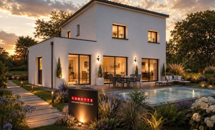 Terrain + Maison neuve de 149&nbsp;m² à Bouaye