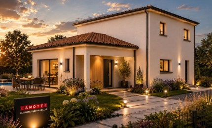 Terrain + Maison neuve de 130&nbsp;m² à Le Loroux-Bottereau