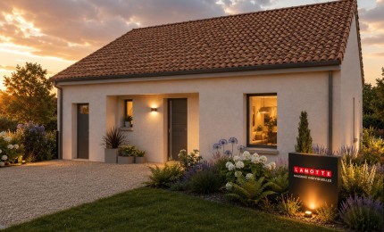 Terrain + Maison neuve de 71&nbsp;m² à Clisson