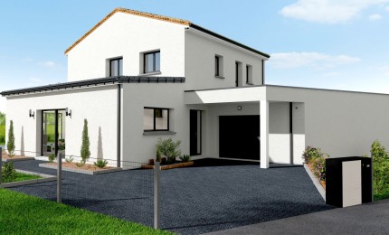 Terrain + Maison neuve de 150 m² à Basse-Goulaine
