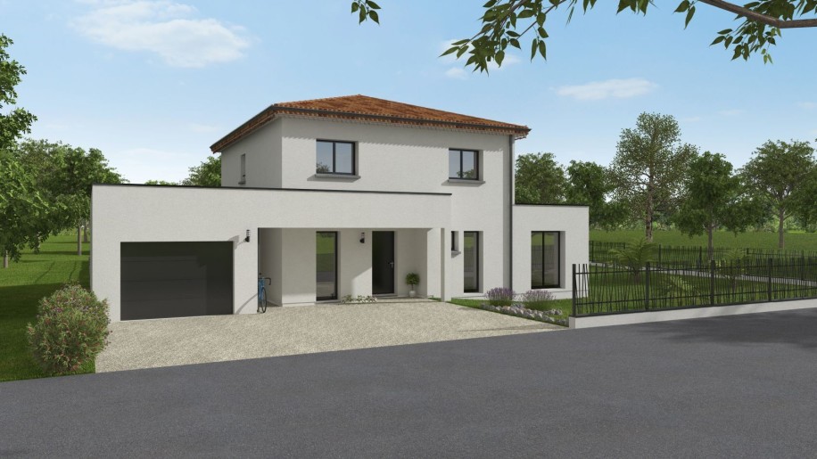 Terrain + Maison neuve de 80 m² à Saint-Étienne-de-Mer-Morte