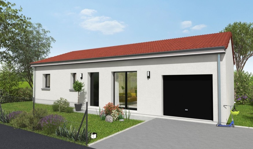 Terrain + Maison neuve de 95 m² à Bouaye