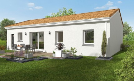 Terrain + Maison neuve de 85 m² à Bouaye