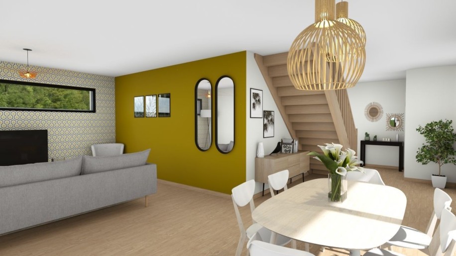 Terrain + Maison neuve de 104 m² à Bouaye