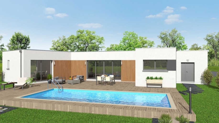 Terrain + Maison neuve de 110 m² à Basse-Goulaine