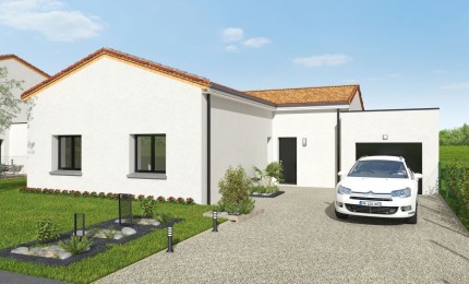 Terrain + Maison neuve de 105 m² à Saint-Julien-de-Concelles