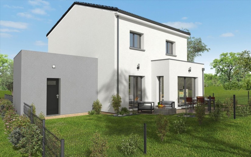 Terrain + Maison neuve de 128 m² à Le Landreau