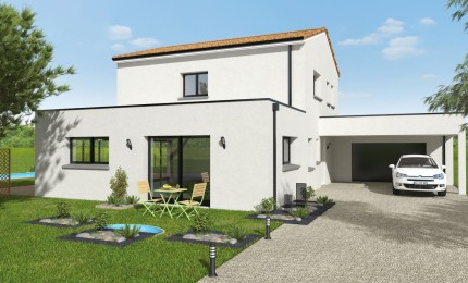 Terrain + Maison neuve de 150 m² à Saint-Aignan-Grandlieu