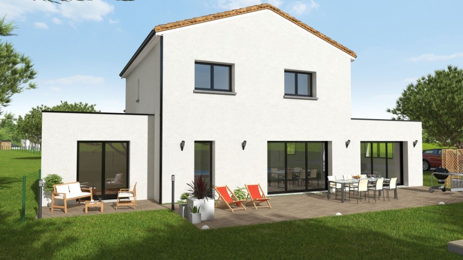 Terrain + Maison neuve de 170 m² à Saint-Aignan-Grandlieu