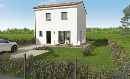 Terrain + Maison neuve de 90 m² à La Limouzinière