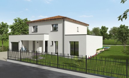 Terrain + Maison neuve de 140 m² à Vertou