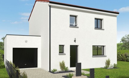 Terrain + Maison neuve de 105 m² à Bouaye