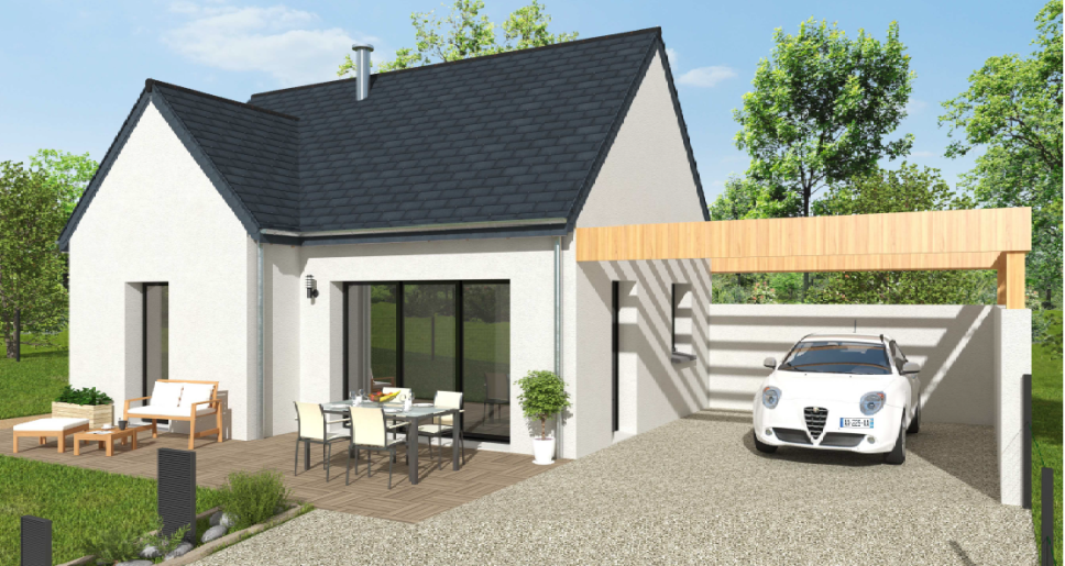 Terrain + Maison neuve de 42 m² à La Baule-Escoublac