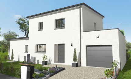 Terrain + Maison neuve de 100 m² à Vertou