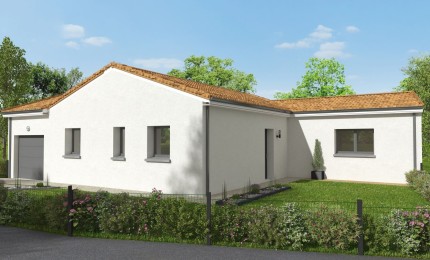 Terrain + Maison neuve de 85 m² à Saint-Michel-Chef-Chef