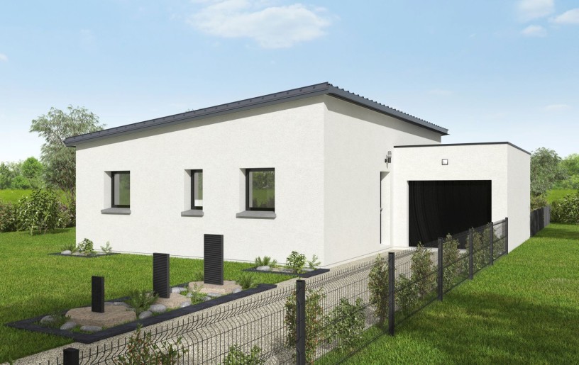 Terrain + Maison neuve de 75 m² à Vertou