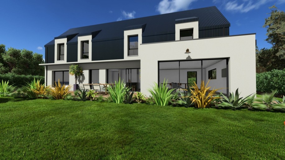 Terrain + Maison neuve de 200 m² à Saint-Malo-de-Guersac